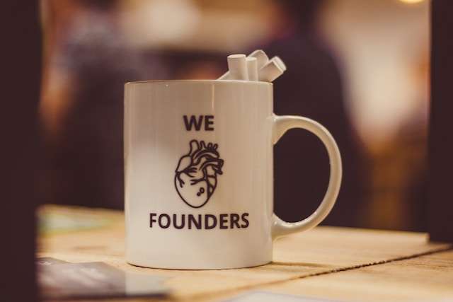 Start up branding koffiemok