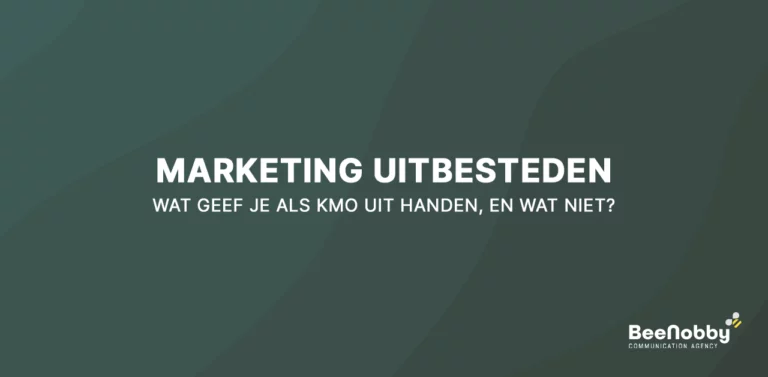 Marketing uitbesteden als KMO headerbeeld
